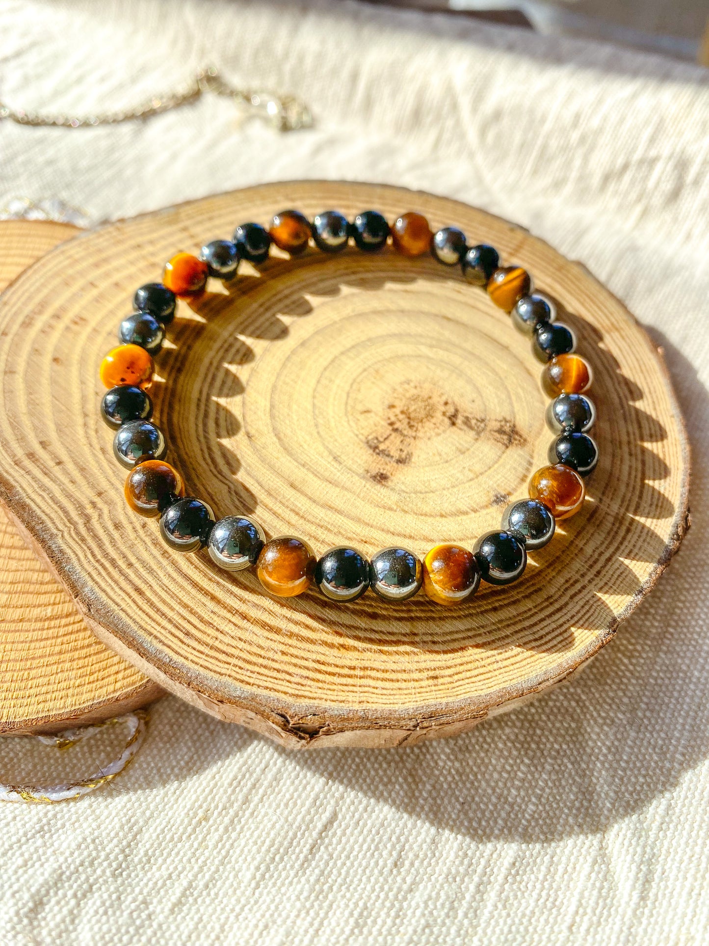 Pulseira Tripla Proteção 6mm