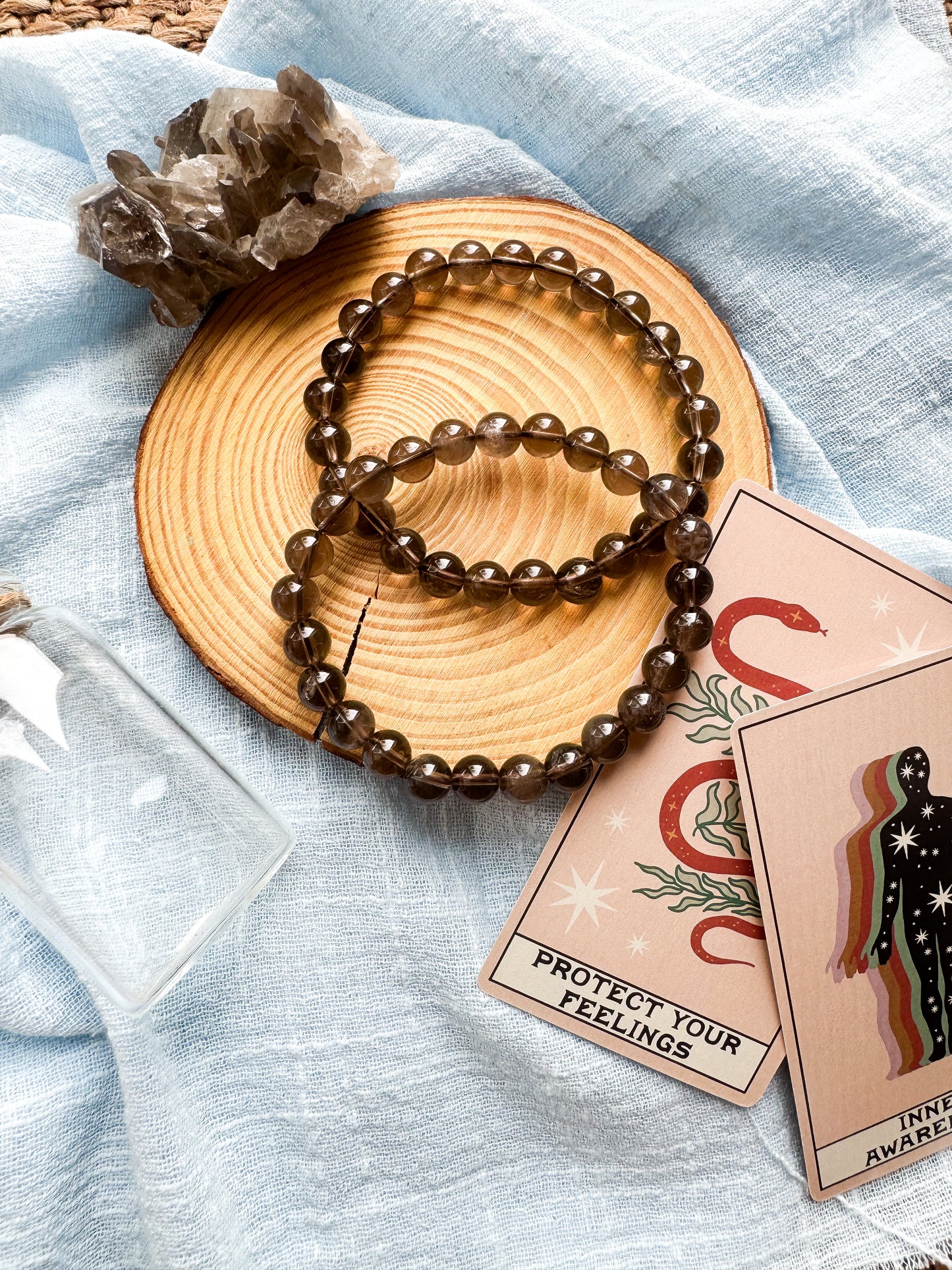 Pulseira Quartzo Fumado