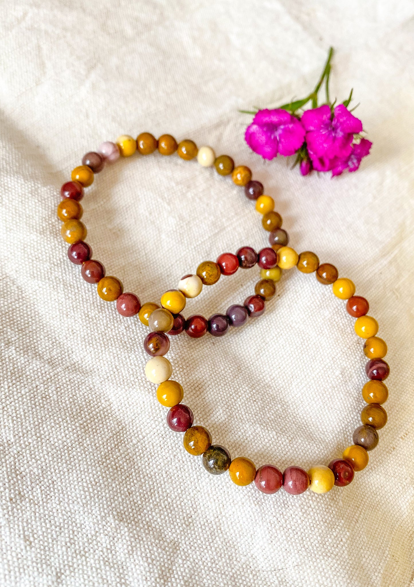 Jaspe Mookaite 6mm