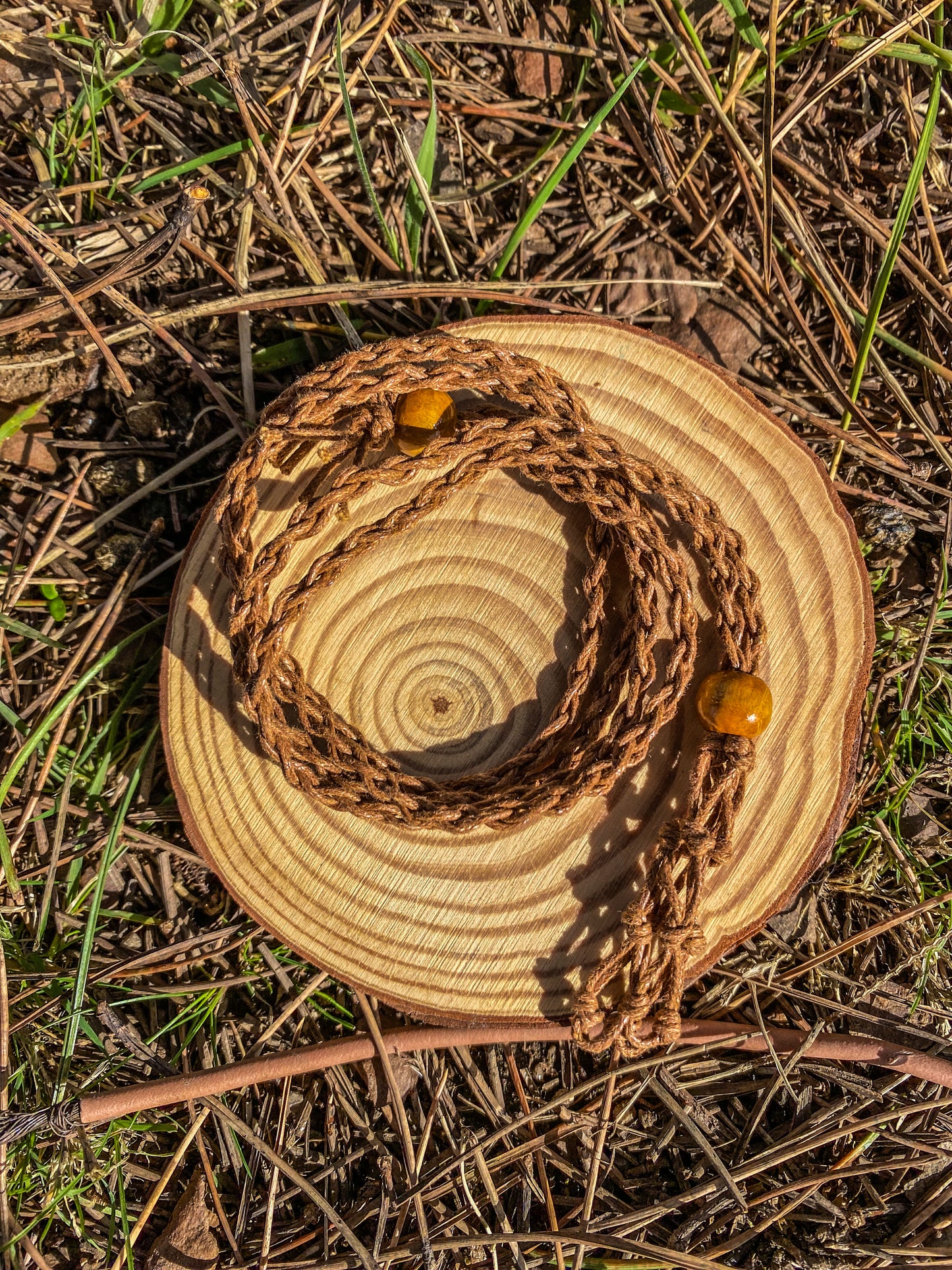 Colar Ajustável Macramé