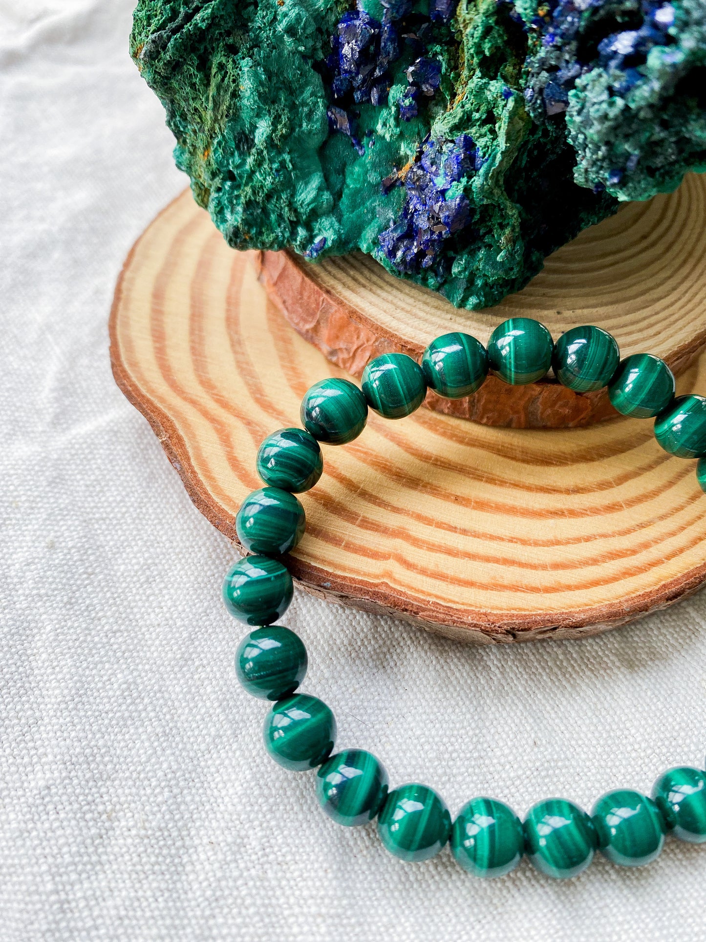 Pulseira Malaquite