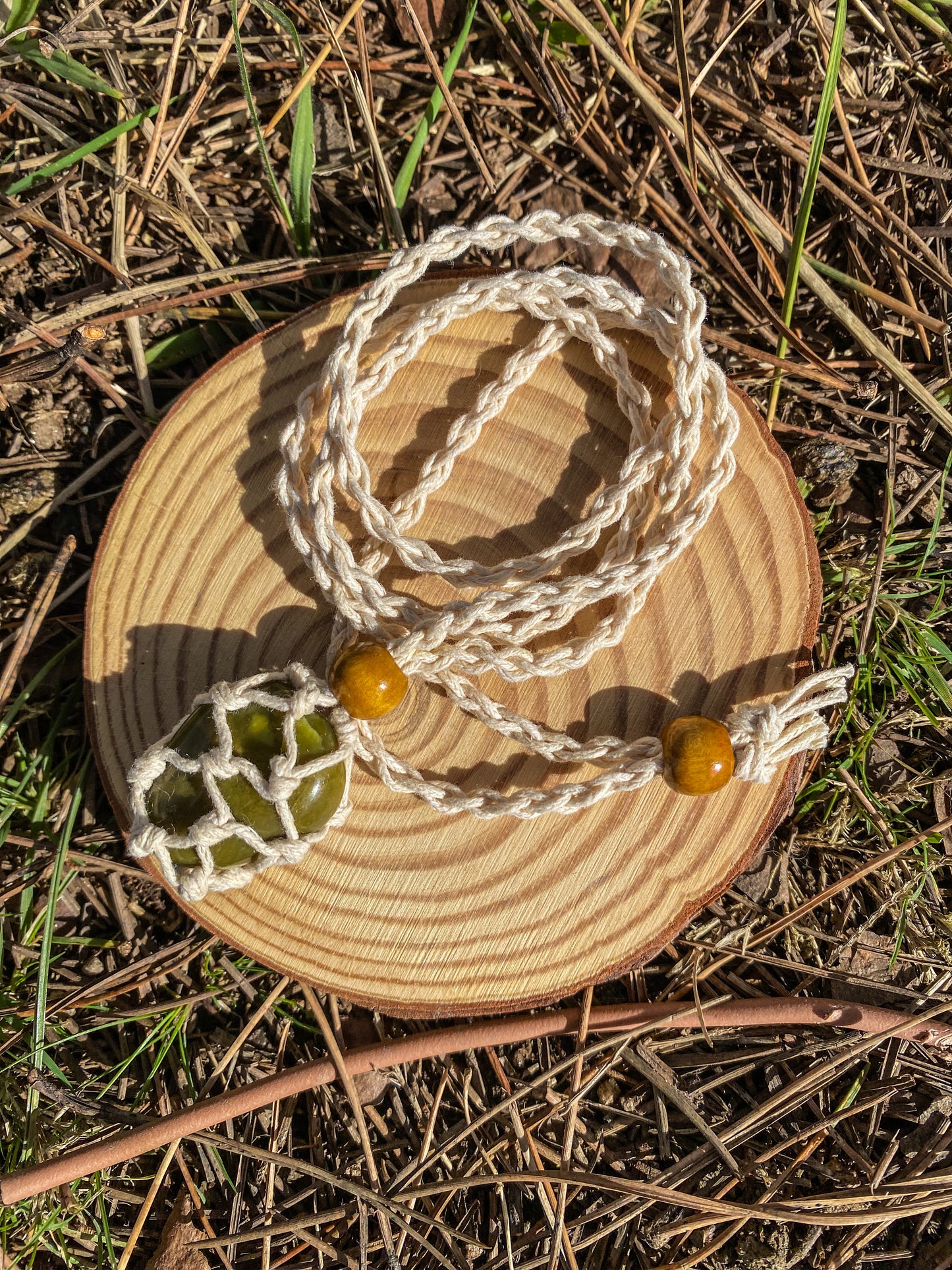 Colar Ajustável Macramé
