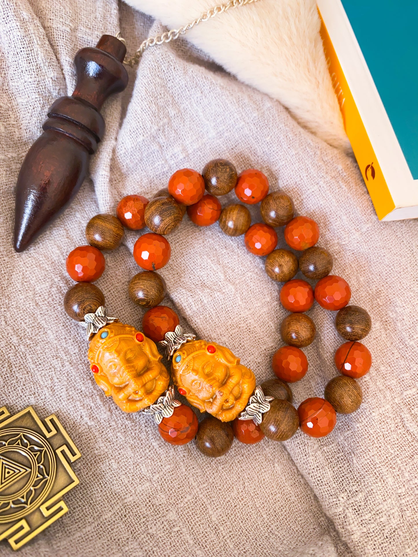 Ganesha Pulseira 10mm