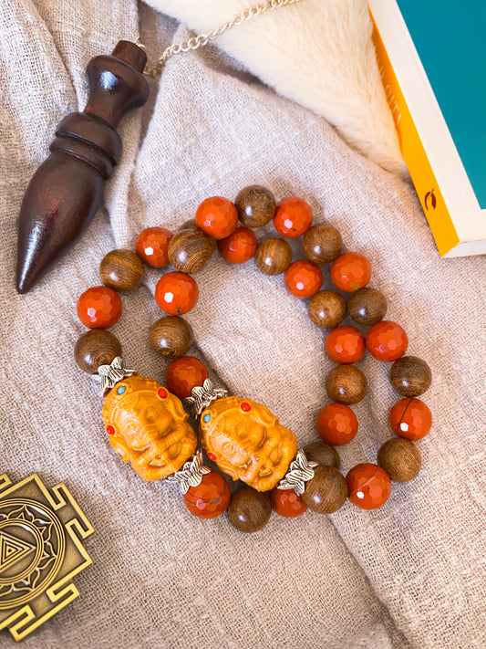 Ganesha Pulseira 10mm