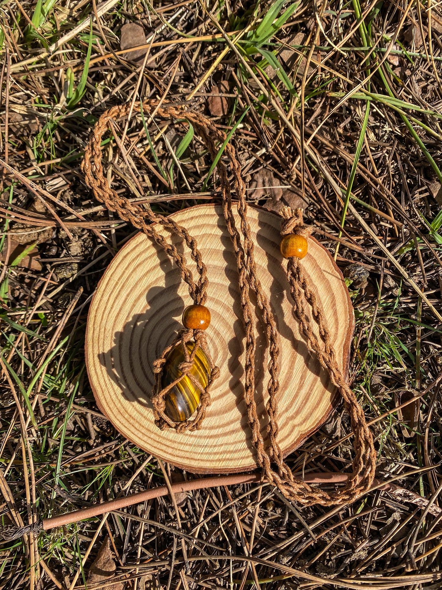 Colar Ajustável Macramé
