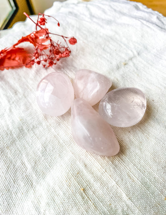 Quartzo Rosa Rolado
