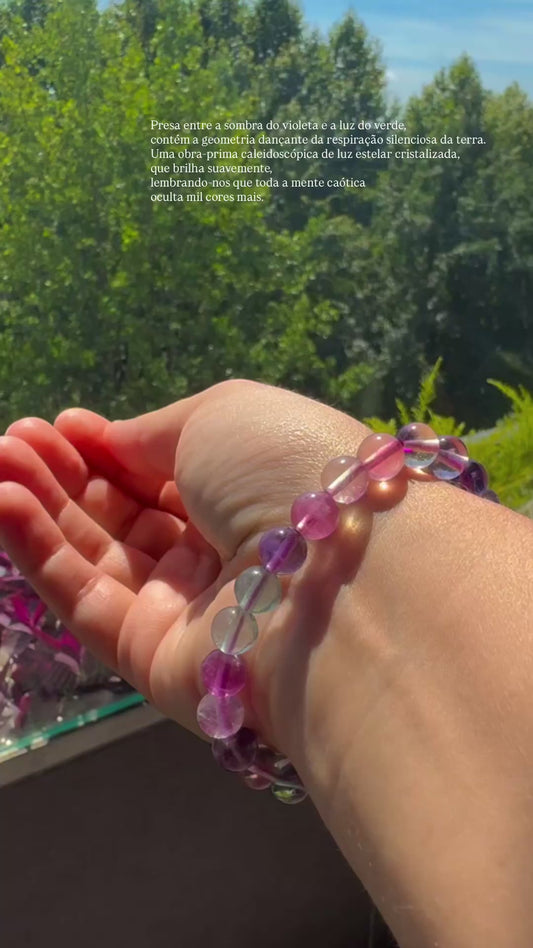 Fluorite Arco-Iris 8mm (High Grade)